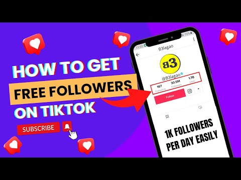 How to get free followers on Tiktok App | Tiktok trick 2022