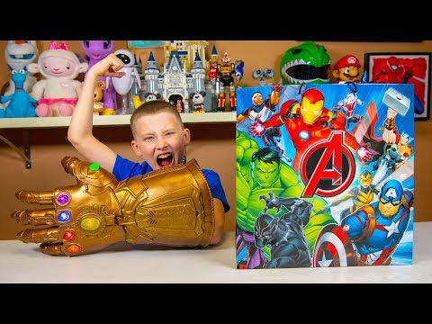 HUGE Avengers Superhero Blind Bags Surprise Toys for Kids | Kinder Playtime It's a Toy Party!