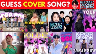 Guess Cover Song? KPop Demon Hunters Sing Cover ~ CG5, Jungkook, Maytree, Wonho, Ahn Hyoseop...