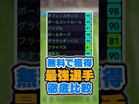 無料で貰える現環境最強クラスのチート選手が神すぎるwww #イーフト #efootball #イーフットボール #メッシ
