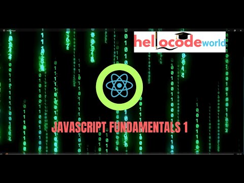 Javascript Fundamentals1