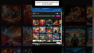 Create Trending Images with YOUR NAME | Ideogram Ai #shorts
