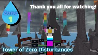 An Update - Tower of Zero Disturbances "Commentary" (Thank you!)