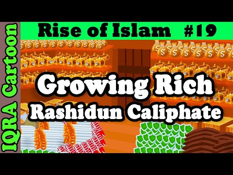 Growing Rich - Rashidun Caliphate: Rise of Islam Ep 19 | Islamic History | IQRA Cartoon