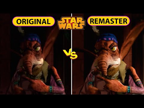 STAR WARS: Bounty Hunter | Graphics Comparison | Original vs Remaster Trailer