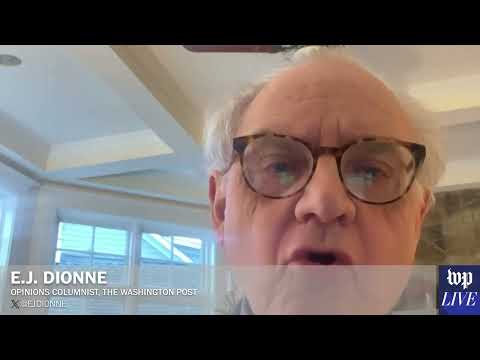 E.J. Dionne: ‘It feels very much like we are headed to a shutdown’