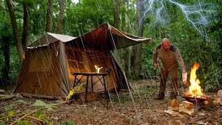 Epic Thunderstorm - Solo Camping