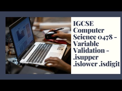 IGCSE Computer Science 2023-25 ​​- Topic 8: Programming - Linear Search and Variable Validation