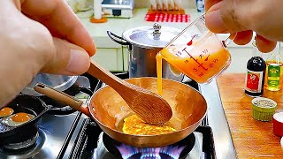 MINIATURE COOKING COMPILATION RECIPES No Music Background REAL FOOD Kitchen Toy PLAY..