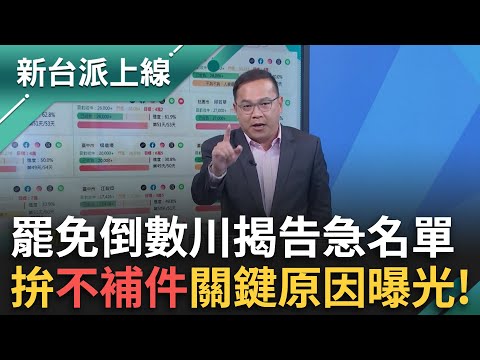 搶救！大罷免最後階段告急名單曝光 王義川揭補件會讓投票時間延後 恐讓罷免投票落入藍白公投陷阱？ feat.#王義川 #范世平｜#李正皓 主持｜#新台派上線 20250425｜三立新聞台