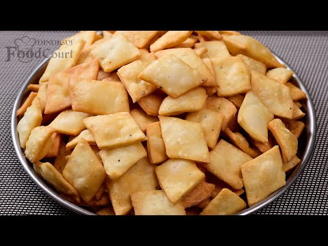 Instant Diwali Snacks Recipe/ Sweet Maida Chips