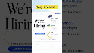 Hiring QA Engineer | freshers can apply | software testing #softwareengineer #softwaretester #job