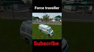 Force traveller in #bussid #bussimulatorindonesia #ntechgaming #newmode #shorts