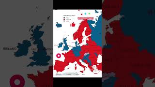 Pepsi or Coca-Cola? Here’s What Europe Prefers. #europe #map #shortvideos #shorts #short