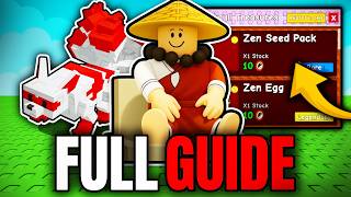 FULL GUIDE To The ZEN UPDATE In GROW A GARDEN Roblox!
