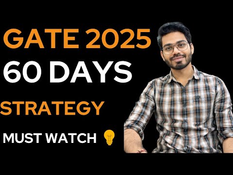 GATE 60 Days Plan | GATE CS-IT #gate2025 #psu #iit #nit #dream #trendingvedio #education #workhard
