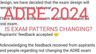 #RecentnewsaboutADRE2024plexampattern #not changing exam pattern #assamdirectrecruitment2024