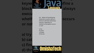Exception handling in Java #shorts #viral #omishatech #exceptionhandling#java