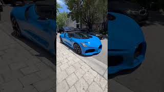 Bugatti Mistral in the Design District -  Miami