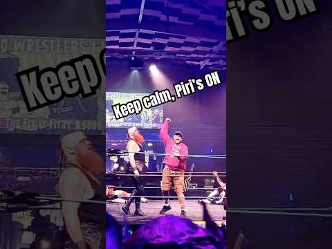 What happens when a Rugby World Cup winning All Black enters the wrestling ring?