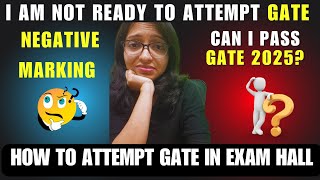 😨Can I Crack GATE 2025?|GATE EXAM Hall Tips|GATE 2025 Exam Hall Fear-How to Overcome|GATE Motivation