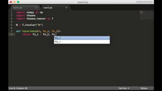 Theano Scan Tutorial