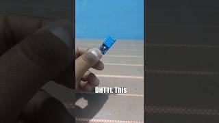 About Temperature and Humidity sensor (DHT11)!