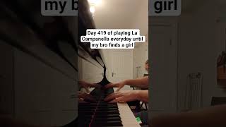 Day 419 of playing La Campanella #piano
