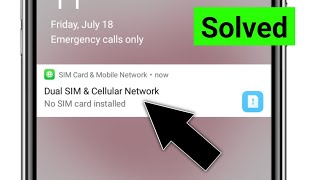 Fix Dual SIM & Cellular Network problem in Android
