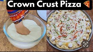"Make Your Own Crown Crust Pizza!"|blessed kitchen| #blessedkitchen #food #crownpizza#CookingAtHome