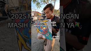 Halo king' layangan Sukhoi Superjet warok kite
