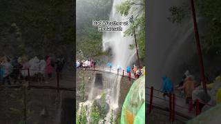 Live scenes from Kedarnath Today 🥵 Yatra Cancelled ❌ Land Sliding #heavyrain #kedarnath