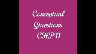 Conceptual Questions Chapter 11 Class 10 Physics #class10#10th#10thclassphysics#10thclass #physics