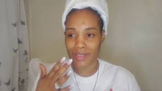 NIGHT TIME SKIN CARE ROUTINE USING DRUG STORE PRODUCTS #garnierfructis #cucumbermask