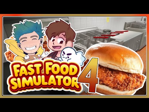FRIED CHICKEN with @SinowBeats! [Fast Food Simulator]