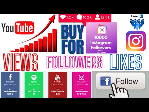How to Buy 1000 Youtube Subscribers and Views & Real Instagram Followers in 2021 | Proven Method