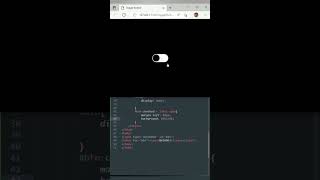 Css Toggle Button - Mxgk99 # #shorts