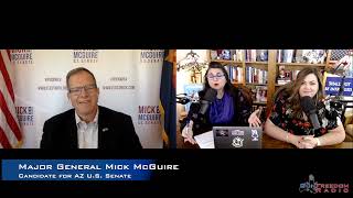 GunFreedomRadio EP363 2022 AZ US Senate Race with Major General Mick McGuire