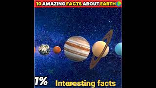 Top10 About earth Interesting facts🌍 # facts # Interesting facts # shorts # viral # world facts
