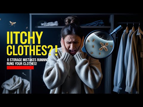 Wardrobe SOS! 🚨 8 Mistakes Ruining Your Clothes (Fresh & Itch-Free!)