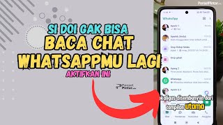 Ayank gak bisa lagi baca chatmu #trikwa #trikwhatsapp
