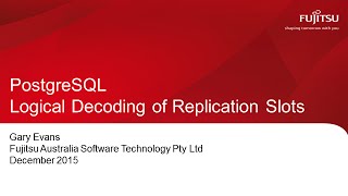 PostgreSQL Logical Decoding of Replication Slots