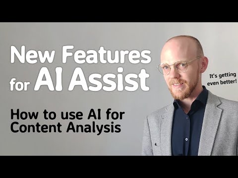 MAXQDA's AI Assist: The Main Idea