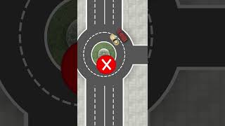 Misdriving on the ring road can be very dangerous!#shorts   #shortsvideo  #car  #driving  #tips