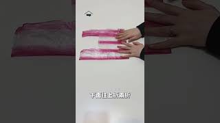 超簡單塑膠袋收納方式！輕鬆學2種塑膠袋摺法！︱居家整聊室 #生活小知識 #生活小妙招 #shorts