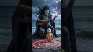 The Witch Turned a Frail Baby into a Puppy — But He Prayed to Jesus! #jesus #puppy #baby #witch