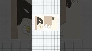 2 White Fox x Black Crow №2  by pegu2726 #shorts