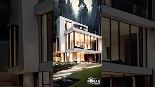 AI-generated house designs - AI Cinema, AI short film #shorts #ai #aicinema #aihouse #aihousedesigns