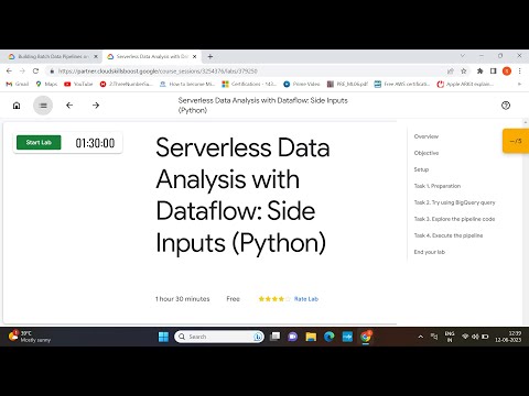Serverless Data Analysis with Dataflow Side Inputs Python| Google Cloud Platform | GCP Data Engineer