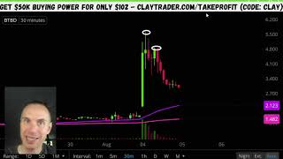 Top 10 Stocks For August 05, 2025 ( $OPEN, $BTBD, $ATCH, $IXHL, $BBAI, and more! )